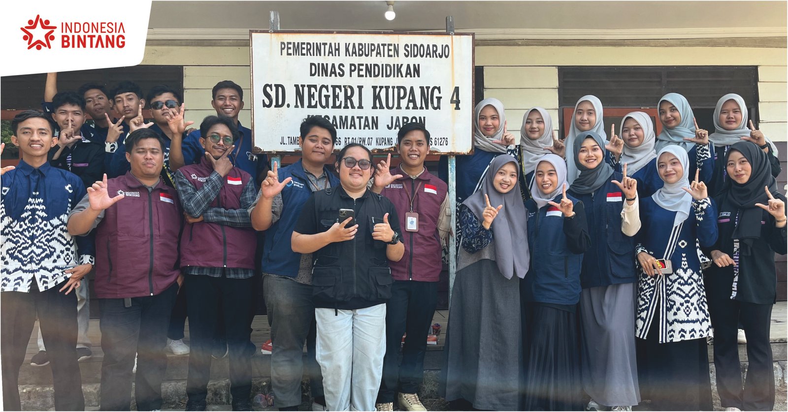 Tembus Akses Sulit, Kolaborasi Kemanusiaan Rayakan Hari Anak Nasional di SDN Kupang 4 Jabon Sidoarjo