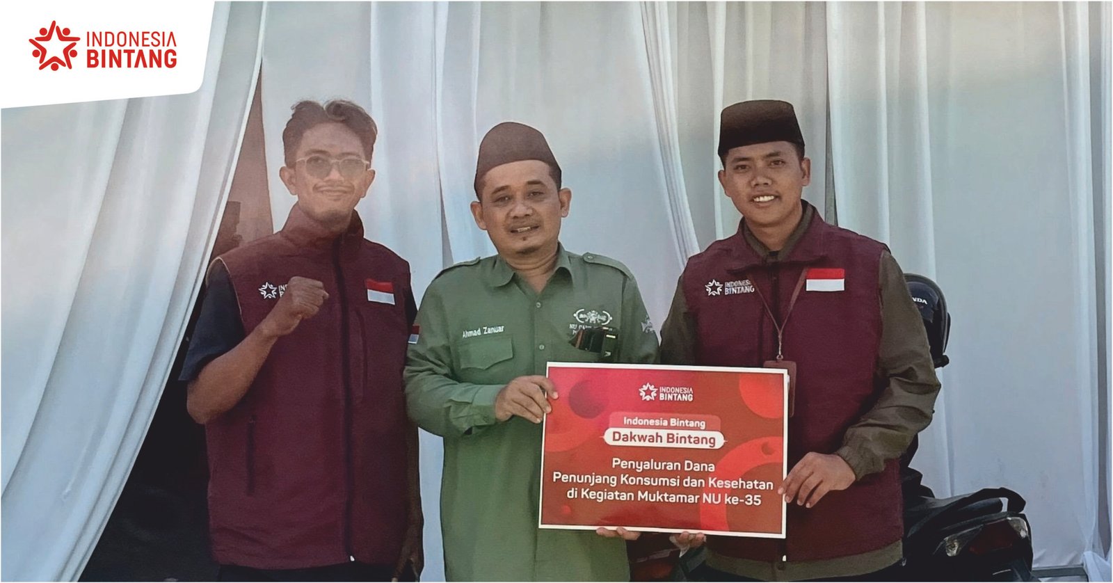 Sukseskan Muktamar ke 35 NU, Indonesia Bintang Bersama PCNU dan LAZISNU Sidoarjo Bagikan Ribuan Porsi Makanan dan Layanan Kesehatan Gratis